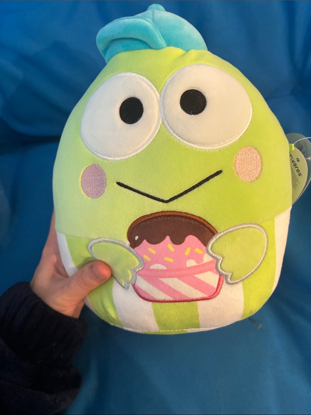 Original SquishMallows Keroppi Hello Kitty And Friends NWTS Frog